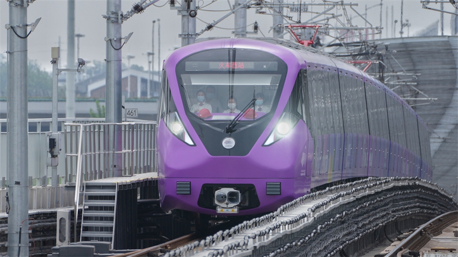 杭州第十九届亚运筹备有多拼：地铁“亚运号”
